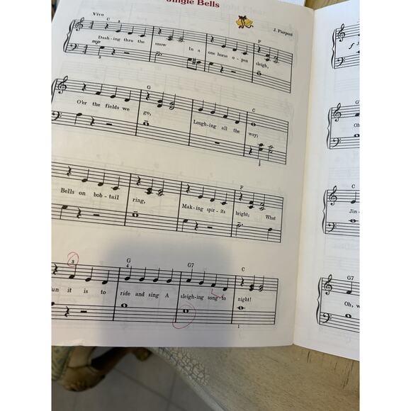 5* VTG Piano Sheet Music Beginners Kids BACH Schaum Schmitt Xmas Learn Prep Play - Picture 13 of 16